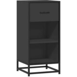  Komoda crna 35,5 x 35 x 76 cm konstruirano drvo i metal | Eponuda.com