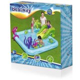 Bestway Bazen za otroke s toboganom 239 x 206 cm | Shoptok.si