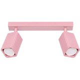 Sollux Lighting Stropna svetilka RAYO 2 roza, (5000499666) | Shoptok.si