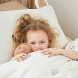 Catherine Lansfield Rjava/kremno bela enojna otroška posteljnina iz mikropliša 135x200 cm Cosy Bear – | Shoptok.si