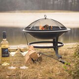 RedFire Ognjišče Atlanta črno jeklo 51 cm 85014, (20693367) | Shoptok.si