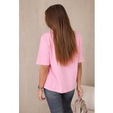 Kesi No Bad Days Cotton Blouse Light Pink | shoptok.hr