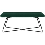  Klupa Tamnozelena 110 x 40 x 45 cm Baršun | Eponuda.com