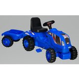  Traktor sa prikolicom, jednobojni plavi | ePonuda.com