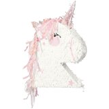 PARTY DECO zložljiva pinata - glava samoroga, 41 x 48 x 10 cm Cene