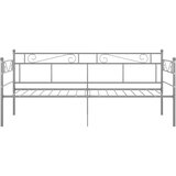  Za krevet na razvlačenje sivi metalni 90 x 200 cm | shoptok.hr