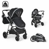 Kombinovana kolica za bebe kali black u