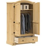 vidaXL Garderobna omara Corona 101x52x170 cm trdna borovina | Shoptok.si