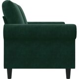  Dvosjed tamnozeleni 120 cm baršunasti | shoptok.hr
