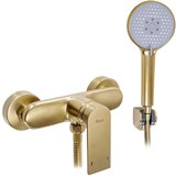 REA Bath Tuš mešalnik z ročno prho Verso gold Brushed Cene