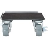 vidaXL Kotačići za namještaj 4 kom s podizačem 13,5x13,5x6 cm Čelik 1300 kg | shoptok.hr