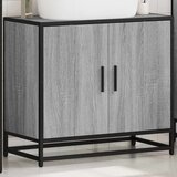 vidaXL Kopalniška omarica siva sonoma 65x33x60 cm inženirski les | Shoptok.si