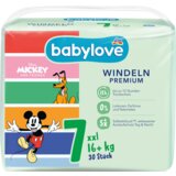 babylove PREMIUM pelene xxl, veličina 7 (16+ kg) 30 kom