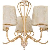Brilagi Luster na lancu SONIA 5xE27/15W/230V prečnik 64 cm krem/patina | Eponuda.com