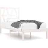  Okvir za krevet od masivne borovine bijeli 90x190 cm 3FT mali | shoptok.hr