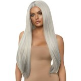 Leg Avenue Long Straight Center Part Wig 84cm Grey Cene