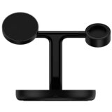 Baseus indukcijsko stojalo za polnilnik 3v1 15W MagSafe ( črno ) | Shoptok.si