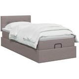  Podesivi krevet s madracem Sivosmeđa 80 x 200 cm Tkanina | shoptok.hr