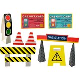 Lean_Toys Bencinska črpalka z avtomobili, lučmi, zvokom | Shoptok.si
