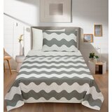 ESSENZA SLEEP 634765 POSTELJINA LANCUN MARE 150X270+150X240+60X80 CM VALOVI SIVI | shoptok.hr