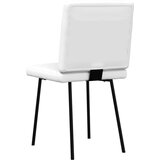  Jedilni stoli 4 kosi belo umetno usnje | Shoptok.si