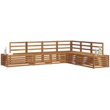  Set vanjskih sofa Prirodna 273 x 213,5 x 73 cm | shoptok.hr