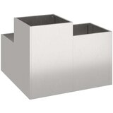  Vrtna sadilica 80x80x60 cm od nehrđajućeg čelika | shoptok.hr