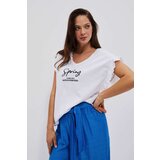 Moodo women's T-shirt - white Moodo women's T-shirt - white Slike