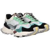 Exé Shoes EXÉ Sneakers 8830-1 - Black/Aqua Green Višebojna | shoptok.hr