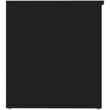 vidaXL Škrinja za pohranu crna 84 x 42 x 46 cm od konstruiranog drva | shoptok.hr