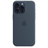 Apple silikonska maska za iphone 15 pro max magsafe/ plava | ePonuda.com