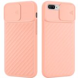  Ohišje, združljiv z Apple v Matt Pink - Zaščitni pokrov iz fleksibilnega silikona TPU in z zaščito pred kamero, (20587397) | Shoptok.si
