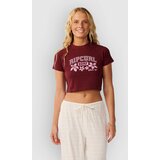 Rip Curl Retro Swell Baby T-shirt dark plum | Shoptok.si