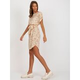 RUE PARIS Dress-WN-SK-661-1.18P-beige | shoptok.hr