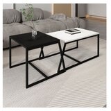 Hanah home Set stočića Minimal White Black | Eponuda.com