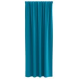 vidaXL Zavjese sa zavjesama 2 pcs Tirkizna 225 x 140 cm Poliester | shoptok.hr