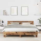  Krevetna konstrukcija Staro drvo 203 x 185 x 70 cm | shoptok.hr