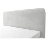 Makamii Svijetlo sivi tapecirani bračni krevet s prostorom za odlaganje s podnicom 180x200 cm Makapu – | shoptok.hr