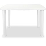  Vrtni stol od plastike bijeli 101 x 68 x 72 cm | Eponuda.ba