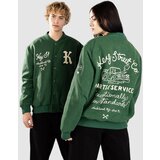 Key Street Work Varsity Jakna green | Shoptok.si