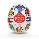 Tenga Masturbator Egg Keith Haring Dance, 7 cm, prozoren Cene