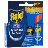 Lepljivi trakovi proti muham Raid (4 kosi, proti muham in ostalim letečim insektom, delovanje do 8 tednov)