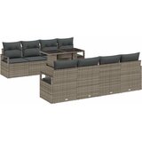  Sjedeća garnitura za vrt 9 kom. Poli ratan 230 x 62 x 85 cm | shoptok.hr