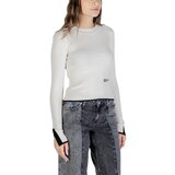 Karl Lagerfeld Puloverji KLJ MOCK NECK SWEATER A3W18006 Bela | Shoptok.si