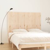 vidaXL Stensko posteljno vzglavje 166x3x110 cm trdna borovina Cene