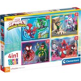 Clementoni Marvel Spidey 4 u 1 Supercolor puzzle - | shoptok.hr
