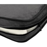 SOFA za pse tamnosiva 81 x 43 x 31 cm od pliša i umjetne kože | shoptok.hr