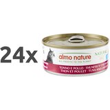 Almo Nature HFC Natural file v juhi, konzerva - tuna in piščanec - 150 g 24 x 150 g | Shoptok.si