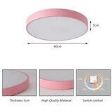 Brilagi - LED plafonsko svetlo POOL LED/48W/230V 3000/4000/6000K 40 cm ružičasta | Eponuda.com