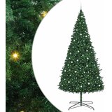  Božićno drvce s ukrasnim gudačkim svjetlima Zelena 400 cm PVC | shoptok.hr